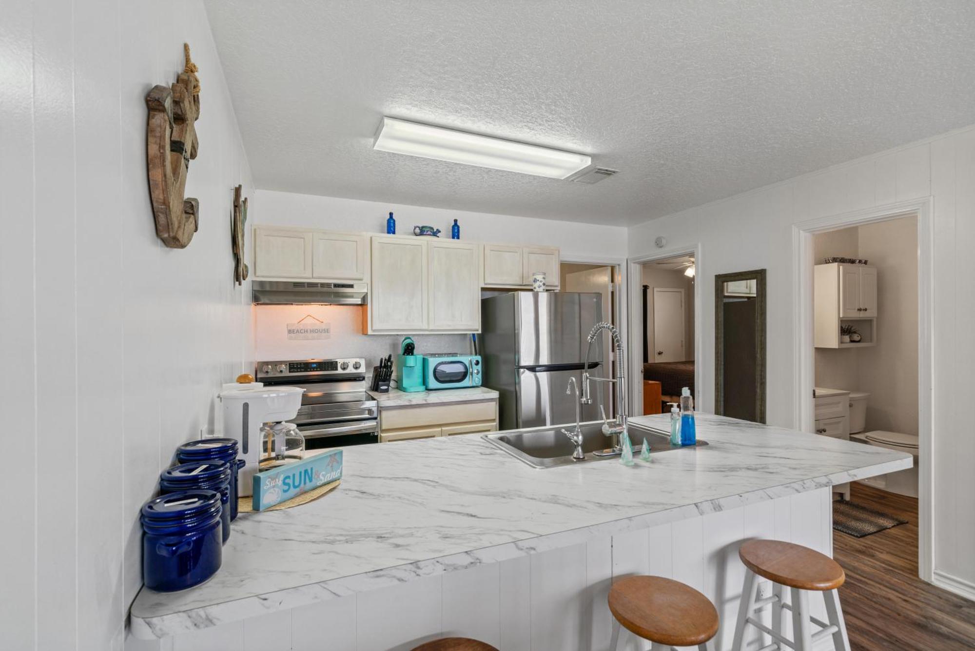 Amazing Oceanfront 2Br Home Cozy Peaceful And Kid And Pet Friendly Freeport Eksteriør billede